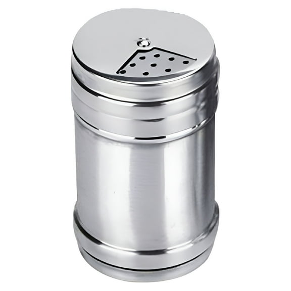ACDANC Stainless Steel Salt Pepper Seasoning Spice Condiment Shaker Bottle Kitchen Tool (Silver,S)