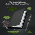 thumbnail image 3 of Rocketbook Smart Reusable Pro Notebook - Work and Business - Letter Size Black, 3 of 9