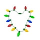 thumbnail image 2 of Adornos navideños, cadena de luces LED grandes de Navidad, 13 luces, collar de cuero luminoso, suministros festivos para usar, collar de fiesta, luces de plástico, collar de cadena de luces., 2 of 9