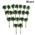 thumbnail image 2 of Juego de plástico de árboles falsos Artesanía Planta artificial Simulada jardinería Decoración de paisaje para jardín de oficina 20 paquetes Noticed HA012015-00, 2 of 7