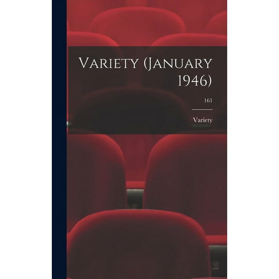 Variety (January 1946); 161, (Hardcover)
