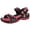 5991 Black Fuchsia, variant on GP Signature SNAP LOCK Sandals for Women: 9179 Grey-22, EU40 (US Size 9 - 9.5)