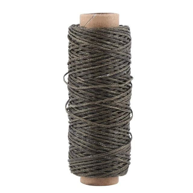 WALFRONT 1pc Waxed Sewing Thread for Leather Shoe Hand Stitching Crafts 150D 50m, Hand Stitching Thread,Sewing Thread