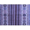 thumbnail image 1 of Ahgly Company Machine Washable Indoor Rectangle Abstract Blue Contemporary Area Rugs, 5' x 8', 1 of 4