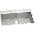 thumbnail image 2 of Elkay Crosstown Stainless Steel 33" x 22" x 9", Single Bowl Dual Mount Sink Kit, 2 of 3