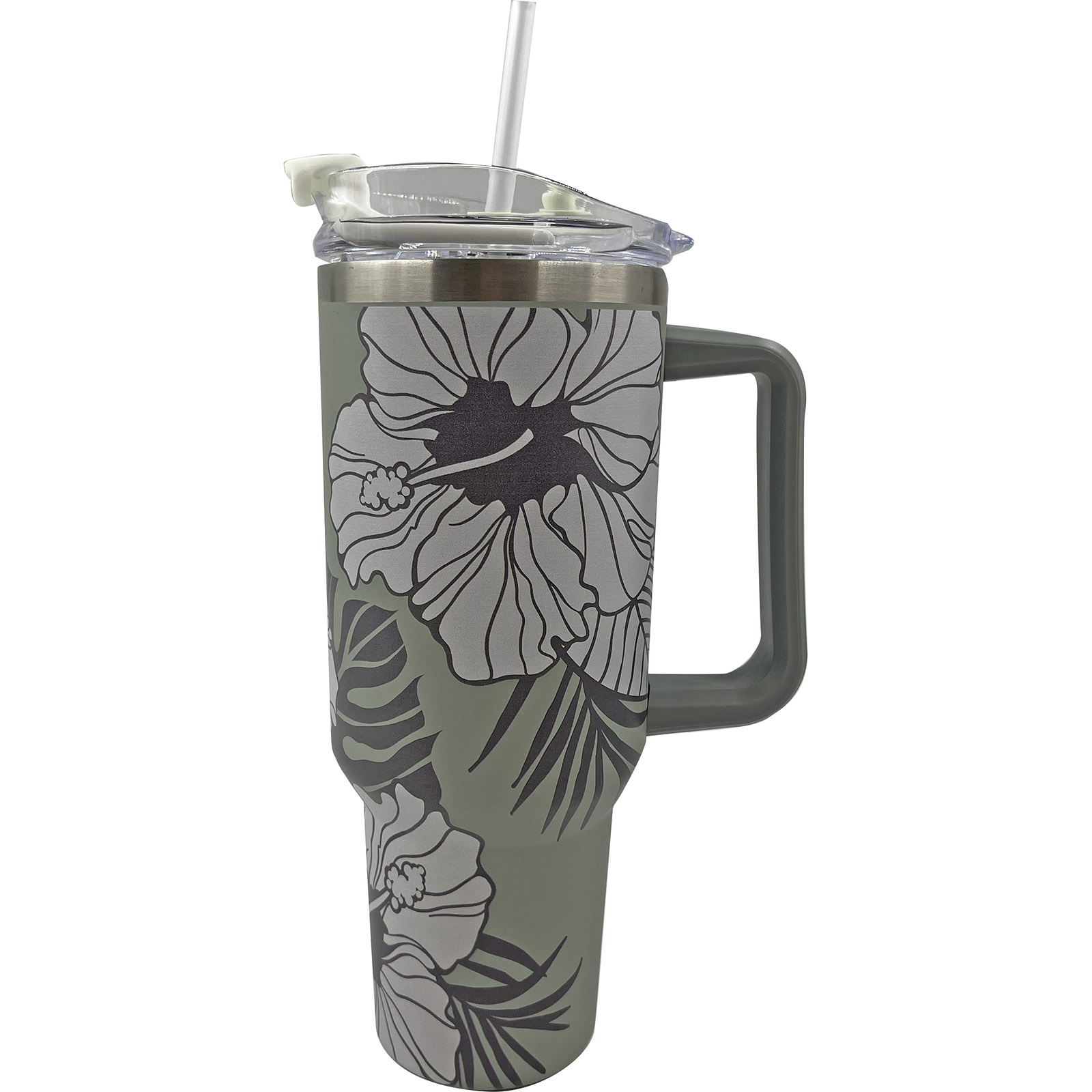 Natural HI Tumbler Kona Winds 40oz with Straw
