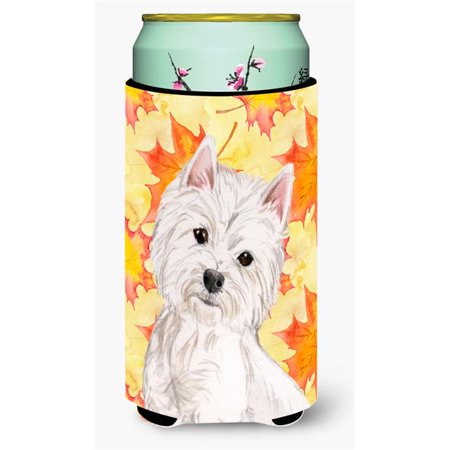 

Westie Fall Tall Boy Beverage Insulator Hugger