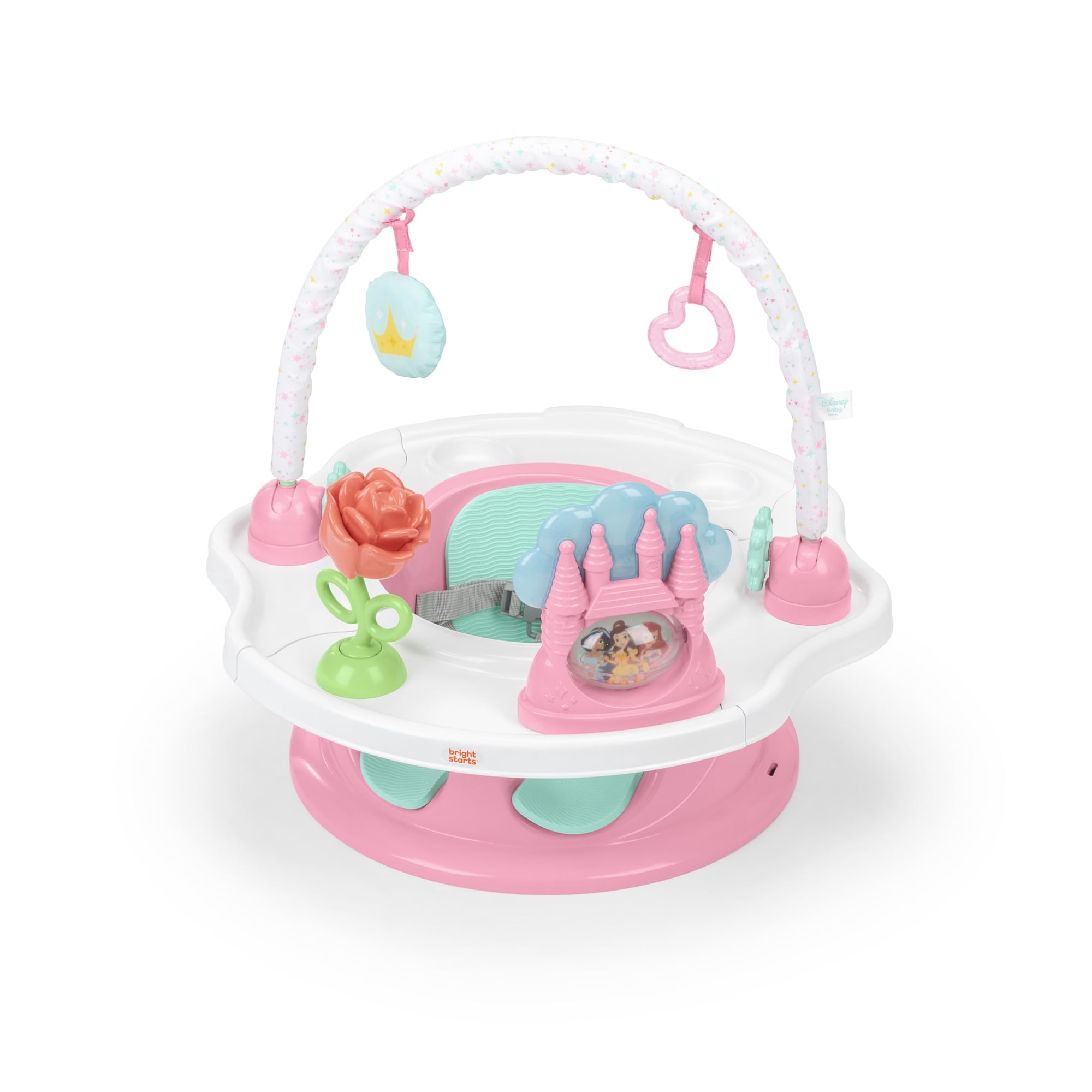 Disney Princess SuperSeat 3-in-1 Seat by Bright Starts, Pink, Girl, Infant