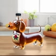 thumbnail image 6 of Dachshund Shaped Whiskey Bottle - Funny & Unique Animal Decanter for Bar Decor - High-Quality Glass - Perfect Gift for Whiskey Lovers & Dog Owners, 6 of 9