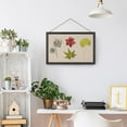 thumbnail image 3 of Sfugno Wood Bulletin Boards, 2-Pack Linen Wall Bulletin Board, Decorative Hanging Pin Board, 16"x11"Frame Cork Board Light Bulletin Boards for Home Kitchen Office,Black, 3 of 10