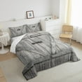 thumbnail image 3 of Manfei Old Wooden Board Bedding Comforter Set,Country Farmhouse Lodge Twin Comforter Sets,Rustic Western Farm Bedding Set For Adults,Microfiber Bedroom Decor Reversible,2 Pieces, 3 of 8