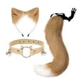 thumbnail image 4 of Orejas Cola Yuyangstore Traje de juego de cosplay Juguete de peluche Halloween Animal Props, 4 of 8