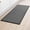 Black-17.3"x60" (Rectangular), variant on Kitchen Mat 1  Cushioned Non Slip Rugs For Floor Absorbent Runner Comfort Standing Mats Washable Office Home (brown 17.3"x30")