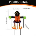 thumbnail image 3 of Crashing Witch Halloween Decoration Outdoor Witch Props Flying Crashed Crashing Witch Into Tree Halloween Decorations Flying Witch Decor For Front Yard Tree Porch Outdoor, 3 of 9