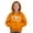 Orange, variant on Mercatoo Girls Cute Hoodi𝐞s Heart Graphic Cotton Fleece Pullover Hoodi𝐞 Sweatshirts Teen Kids Loose Soft Outwear with Pockets