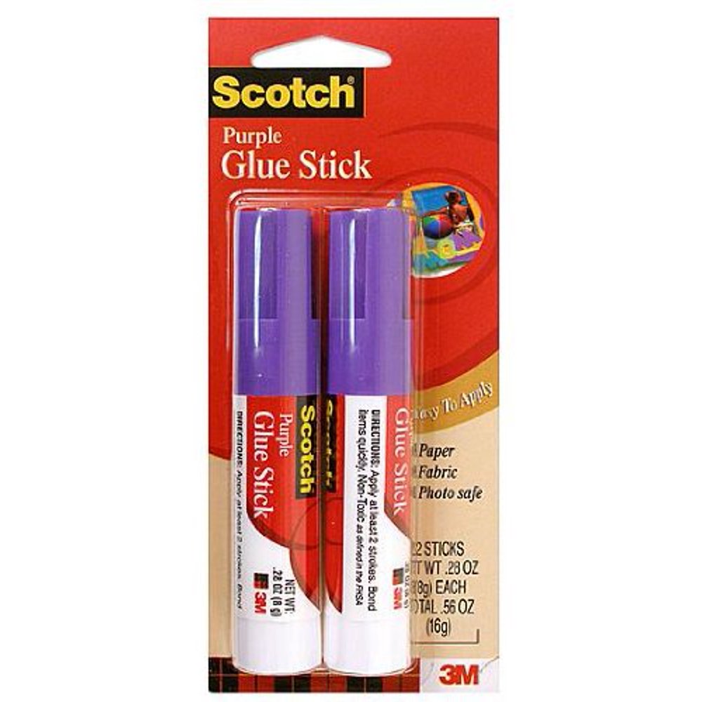 3M Glue Sticks pack of 2 PACK OF 12