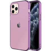 iPhone 12 Pro Max Case 6.7-inch, Allytech Ultra Slim Shell Bumper Defender Shockproof Anti-yellow Wireless Charging Support TPU Case Cover for Apple iPhone 12 Pro Max, Purple