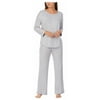 Midnight Carole Hochman Ladies' Ribbed 2-piece Lounge Set