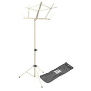 On-Stage SM7122NB Compact Sheet Music Stand (Nickel, with Bag)