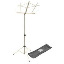 On-Stage SM7122NB Compact Sheet Music Stand (Nickel, with Bag)