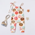 thumbnail image 2 of Body De Bebé Canastilla Onesies Para Niños Pequeños Niños Sin Mangas Estampado Floral Mono De Una Pieza Con Correa Mono Multicolor Odeerbi LM103-3993, 2 of 8