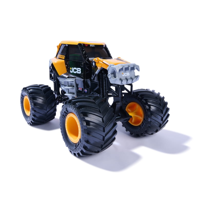 Monster Jam, JCB DIGATRON Monster Truck, 1:24 Scale Kids Toys