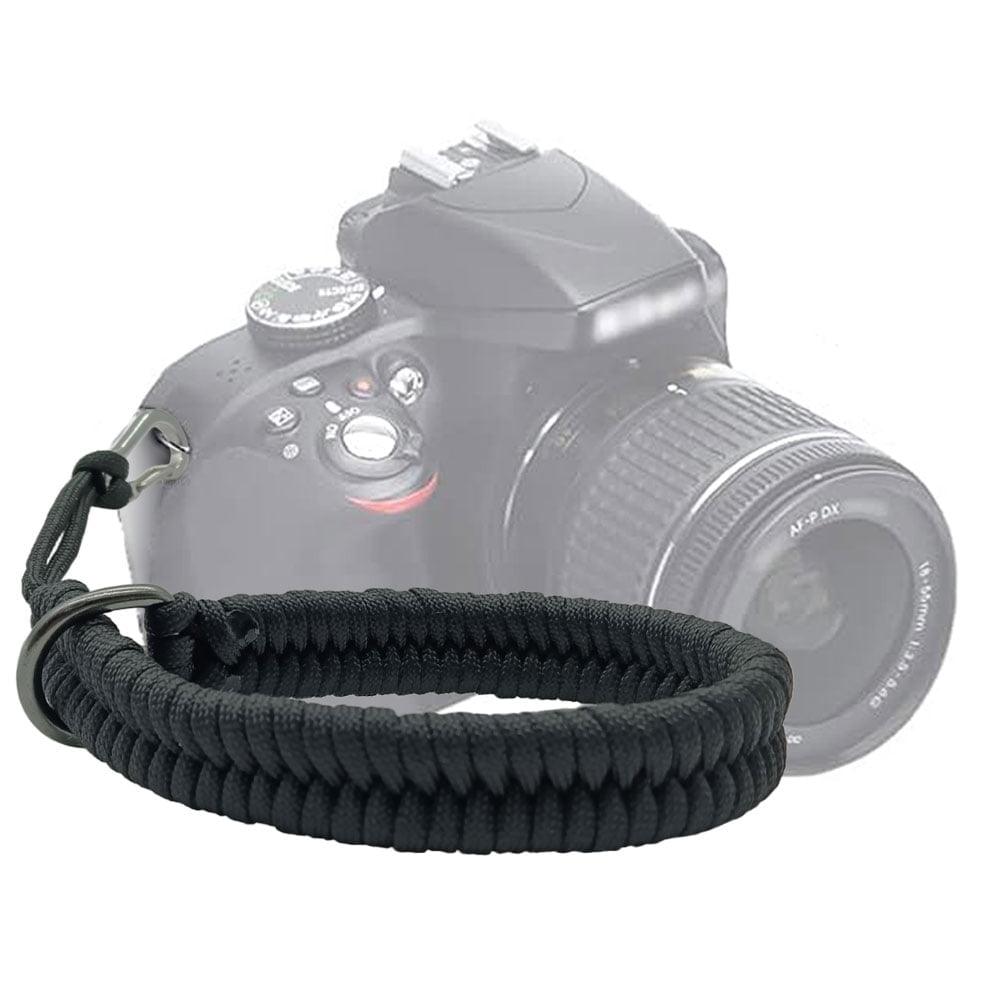 Quick-Release Wrist Strap For DSLR/Mirrorless Cameras – Adjustable Nylon Hand Grip With Buckle