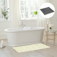 thumbnail image 6 of Uxcell 21.3" x 21.3" Non Slip Square Bath Tub Shower Mat for Bathroom Clear Black, 6 of 6