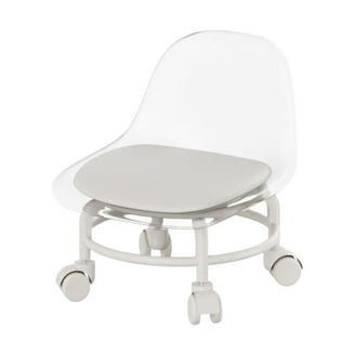 Ikea MAsterby Stackable Recycled Plastic Step Stool, Gray