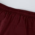 thumbnail image 5 of Mens Hiking Joggers Lightweight Stretch Quick Dry Outdoor Fishing Pants With Zipper Pockets Tapered Leg Wine M, 5 of 7