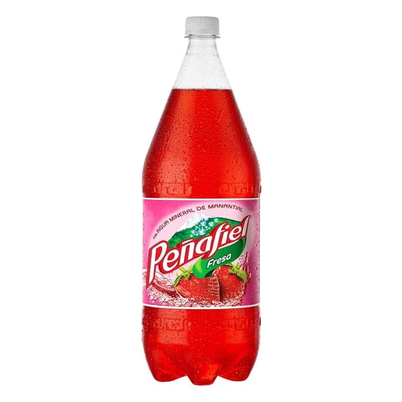 Agua mineral Peñafiel sabor fresa 2 l