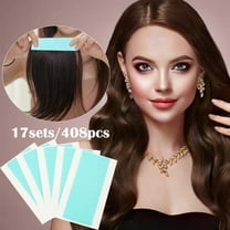 408Pcs Wig Hair Double Face Hair Extension Tape Tape for Hair Extensions Replacement in Bag