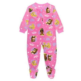 Disney Frozen Olaf Fleece Footed Pajama Set Toddler Walmart