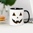 thumbnail image 3 of CafePress - Pumpkin Face Mug - 11 oz Ceramic Mug - Novelty Coffee Tea Cup, 3 of 4