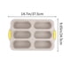 thumbnail image 3 of Xihbxyly Molde de Silicona para Pan, Antiadherente, para Hot Dogs, Versátil, Flexible y Fácil de Desmoldar, Ideal para Repostería Casera y Preparación de Alimentos, 37,5 X 24,5 X 4 Cm., 3 of 6