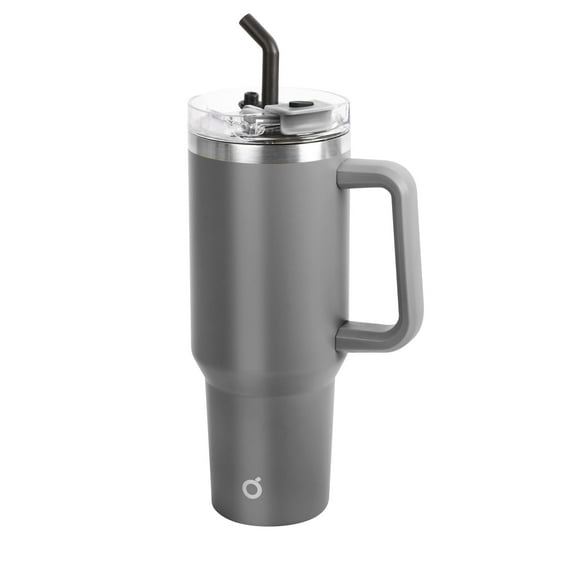 40 fl oz / 1.2 lt Thermal Mug w/Straw