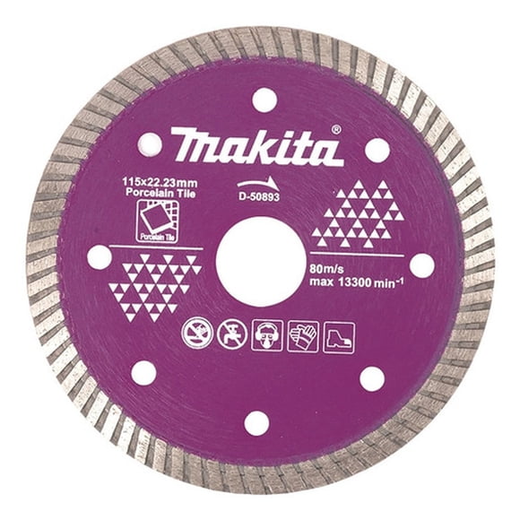 Disco De Diamante 4 1/2 Turbo Especial Makita D50893 Makita D50893