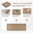 thumbnail image 5 of Ivalue 2'x 6' Hallway Runner Rug Non Slip Carpet Runners Jute Look Kitchen Rug for Hallways Bedroom Entryway Laundry Room, 5 of 8