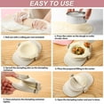 thumbnail image 4 of Qoosea Dumpling Maker Dough Press Empanada Pierogi Wonton Crimper Mold Stuffed Cookies Pie Ravioli Multifunctional DIY Manual Wrapper Stamp Cutter Fried Pastry, 4 of 5