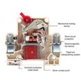thumbnail image 3 of Dc Circuit Breaker 1000v 2 Pole Double Mcb Solar Pv 63 Amp, 3 of 3