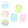 thumbnail image 5 of Monyance clothesline bag Mesh Storage Organizer Bag Clothespin Bag with Hanger Pack of 3 Blue/Green(8.66X15.35X0.12Inches), 5 of 10