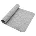 thumbnail image 3 of Alfombrilla de ratón de poliéster de 68 x 33 cm para mesa de oficina, alfombrilla para ordenador portátil, alfombrilla antiestática para PC, color gris claro, 3 of 6