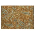 thumbnail image 2 of Addison Rugs Chantille Indoor/Outdoor Transitional Paisley Paprika Washable Rectangle Rug, 1'8" x 2'6", 2 of 6