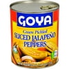 Goya Sliced Jalapeno Peppers, 26 Oz