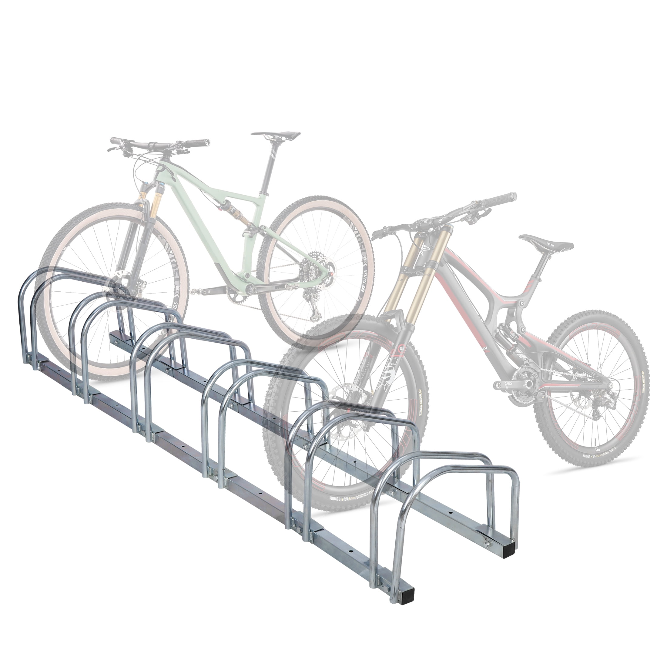 1-4 Bike Floor Parking Rack Storage Stand Bicycle,Floor Parking Organize Holder 