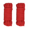thumbnail image 1 of Cuerda de algodón suave de 2 uds. De 10M, cuerda larga multiusos, cordón trenzado de utilidad gruesa para acampar, jardinería, atar, manualidades oso de fresa Electrónica, 1 of 4