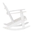 thumbnail image 5 of Linon Brookhaven Outdoor Adirondack Rocking Chair, White, 5 of 11