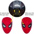 thumbnail image 2 of Superhero Mechanical Eyes Homecoming Mask - Super Hero Full Mask Moving Lenses Cosplay Wearable Prop Super Hero Cosplay Costume Accessory for Fans, Halloween Party, Birthday Gift, 2 of 7
