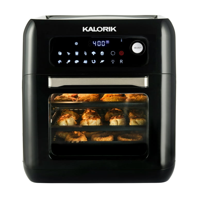 Kalorik 10 Quart Digital Air Fryer Oven 44880 BK 