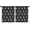 Black Christmas Tree, variant on Blackout Kids Curtains,Blue Christmas Snowflake and Star Pattern Childrens Insulated Curtains Set Of 2,Bedroom Essentials,Toddler Room Decor 42"x54"